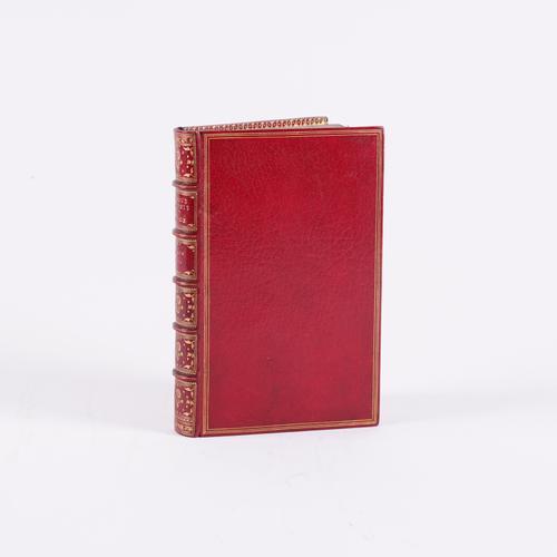 MISCELLANY - LONGUS (2nd-century AD). Daphnis et Chloé, Paris, 1872, 8vo, illustrations, FINELY BOUND in red morocco gilt by W. Pratt. With 13 miscellaneous works in 25 volumes. Please see the full description below. (26)