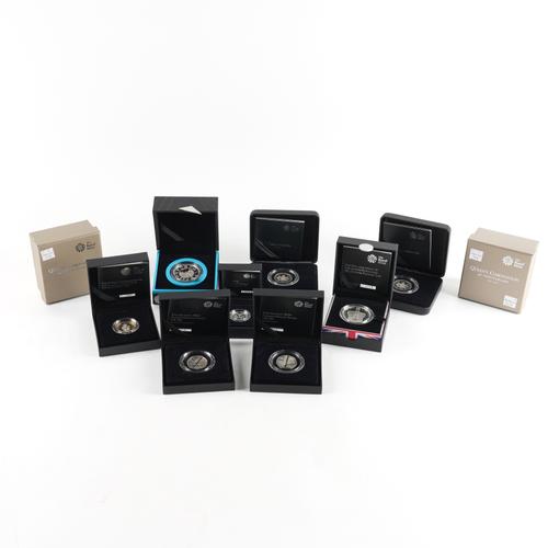 A COLLECTION OF ROYAL MINT PROOF COINAGE (12)