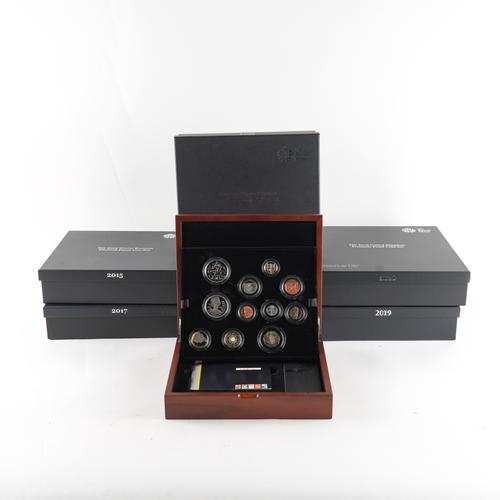 FIVE ROYAL MINT PREMIUM PROOF COIN SETS (5)