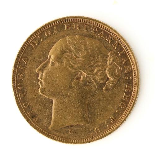 A VICTORIA YOUNG HEAD SOVEREIGN