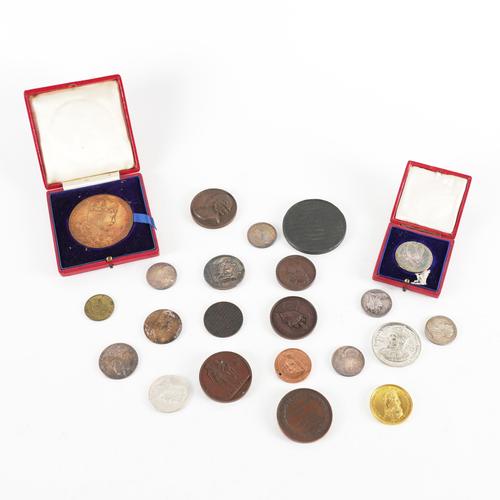 A GROUP OF MEDALLIONS (22)