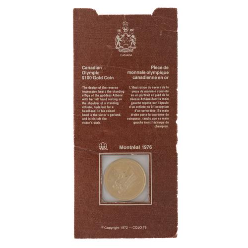 A CANADA GOLD $100