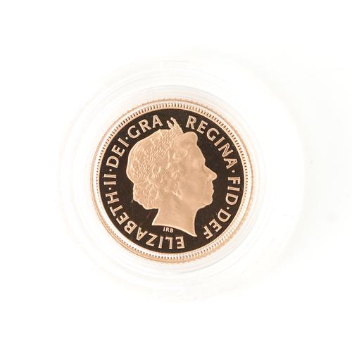 TWO ELIZABETH II PROOF HALF SOVEREIGNS (2)