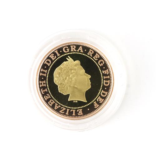 AN ELIZABETH II GOLD PROOF TWO POUNDS