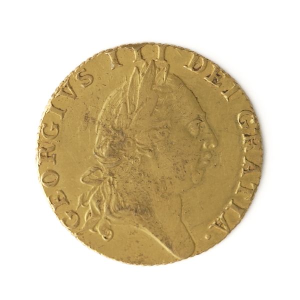 A GEORGE III SPADE GUINEA