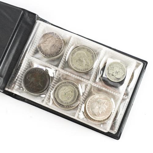 A GROUP OF BRITISH AND FOREIGN COINS