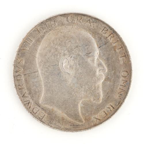 AN EDWARD VII HALF CROWN