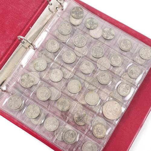 A GROUP OF PRE 1947 SILVER COINAGE