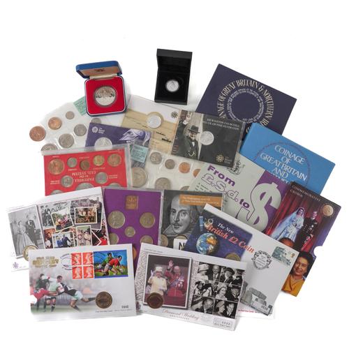 A GROUP OF PROOF AND COMMEMORATIVE COINAGE