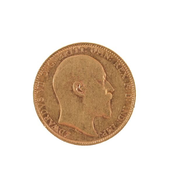 AN EDWARD VII SOVEREIGN