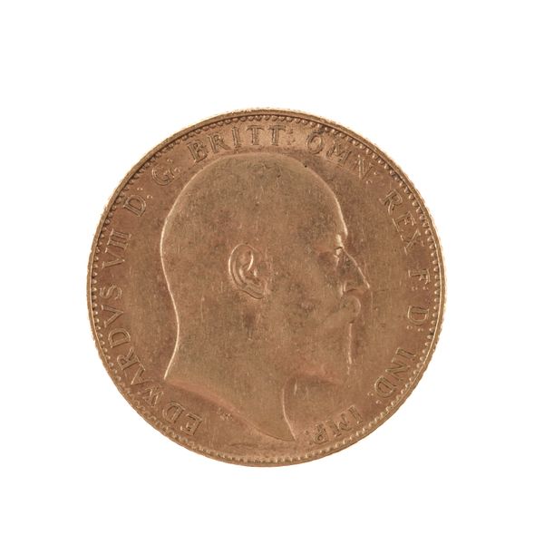 AN EDWARD VII SOVEREIGN