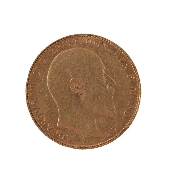 AN EDWARD VII SOVEREIGN