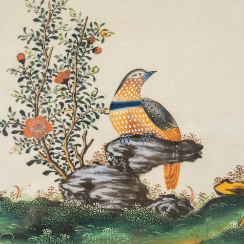 A CHINESE PAINTING ON RICE PAPER