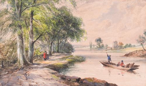 FREDERICK DAVIS (BRITISH, C. 1853-1892) (2)