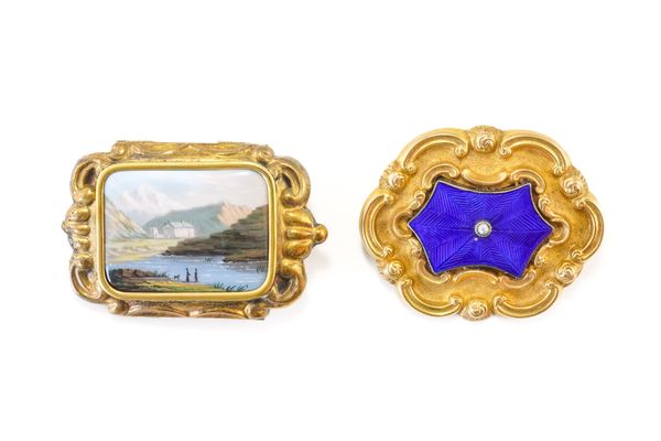 TWO BROOCHES (2)