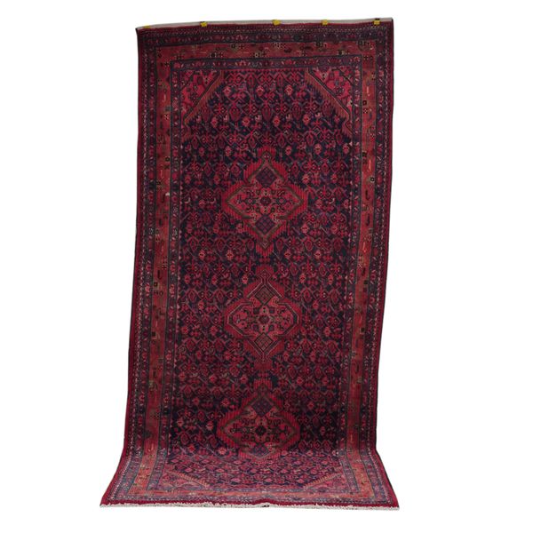 A HAMADAN KELLEH RUG, PERSIAN