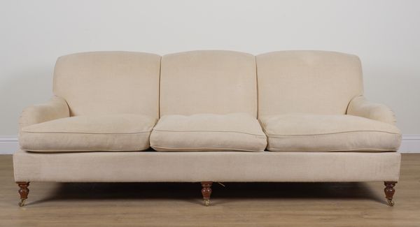 KINGCOME; A STRATFORD THREE SEAT SOFA