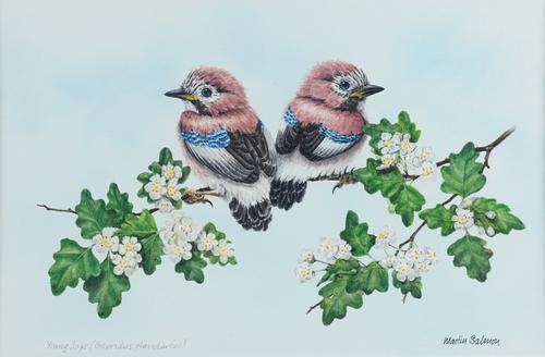 MARTIN SALMON (BRITISH, 20TH CENTURY) (2)