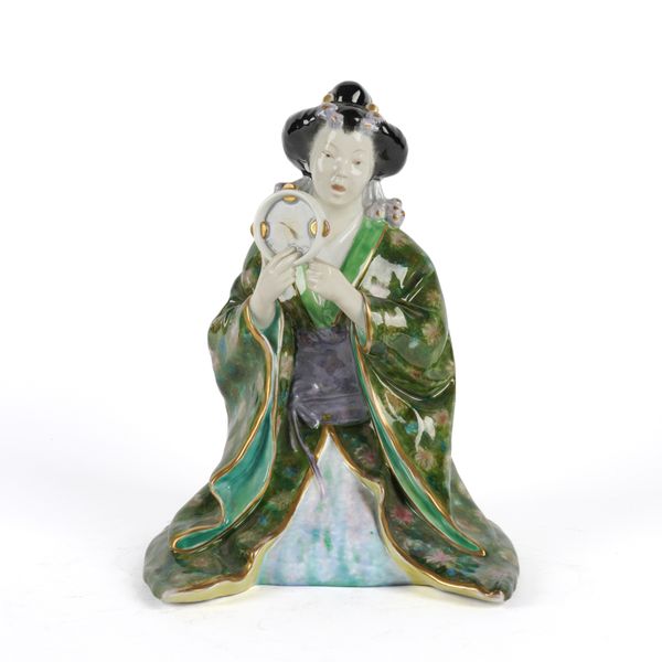 A KARL ENS, VOLKSTEDT, FIGURE OF A GEISHA