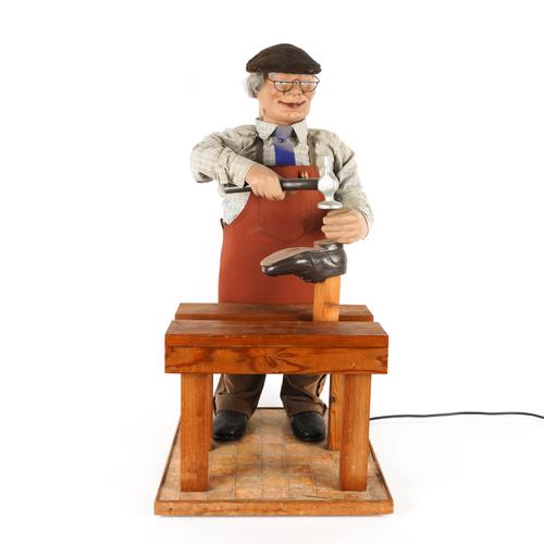 A SHOP DISPLAY MECHANICAL COBBLER