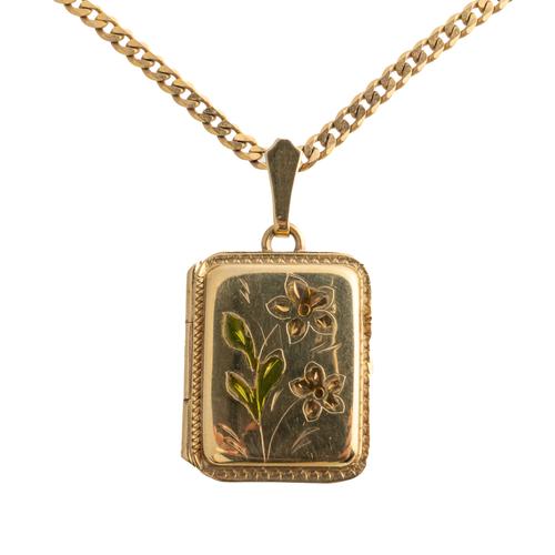 A GOLD LOCKET (2)
