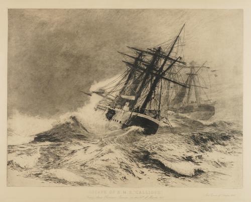 WILLIAM LIONEL WYLLIE (BRITISH, 1851-1931) (2)