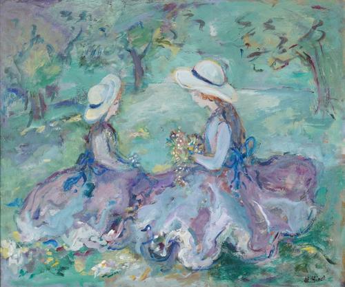 N*** HIRST (BRITISH, 20TH CENTURY)