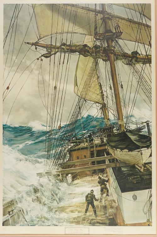 MONTAGUE DAWSON (BRITISH, 1890-1973) (2)
