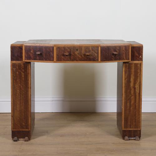 HEAL AND SON LTD; A WALNUT DRESSING TABLE
