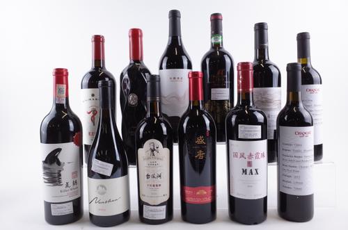 12 BOTTLES CHINESE RED WINE