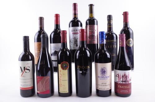 12 BOTTLES ASIAN RED WINE