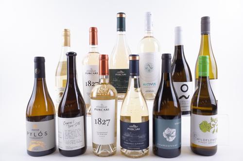 12 BOTTLES MOLDOVAN, GREEK, BULGARIAN AND ROMANIAN WHITE WINE