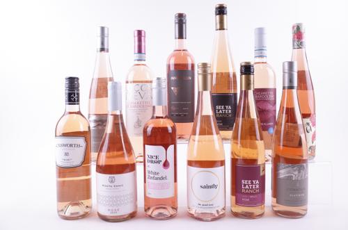 12 BOTTLES CANADIAN, AMERICAN AND ITALIAN ROSÉ WINE