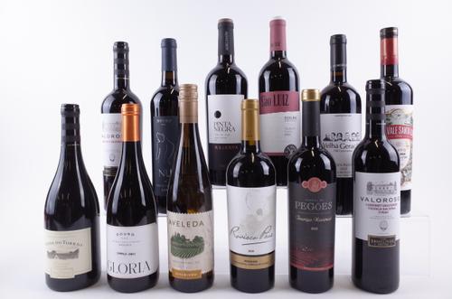 11 BOTTLES PORTUGUESE RED AND 1 WHITE WINE
