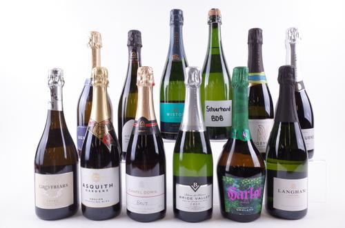 12 BOTTLES ENGLISH SPARKLING WINE