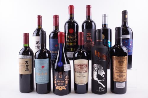 12 BOTTLES CHINESE RED WINE