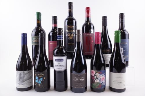 12 BOTTLES AUSTRALIAN RED WINE