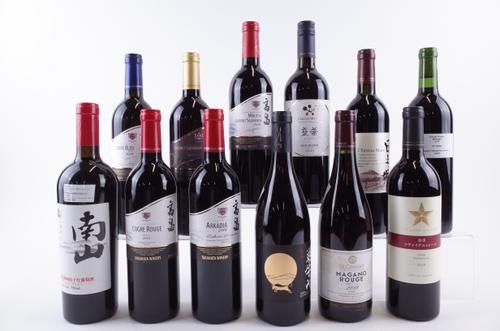 12 BOTTLES CHINESE AND JAPANESE RED WINE