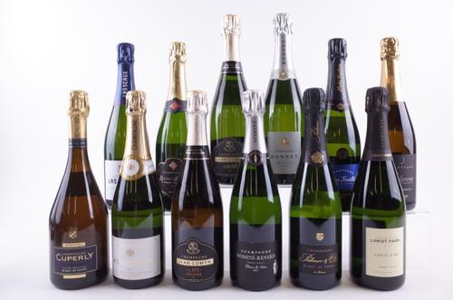 12 BOTTLES CHAMPAGNE