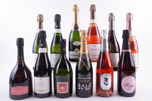 12 BOTTLES CHAMPAGNE