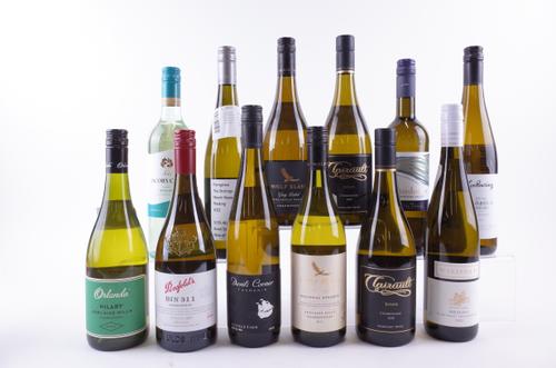 12 BOTTLES AUSTRALIAN WHITE WINE