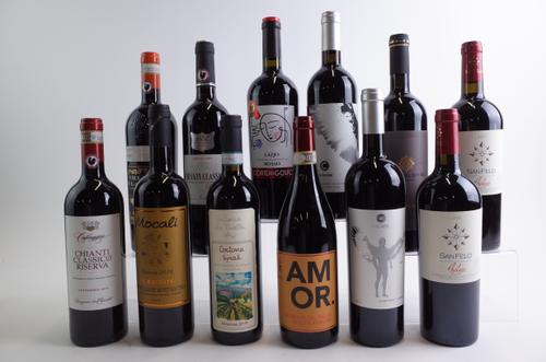 12 BOTTLES ITALIAN RED WINE