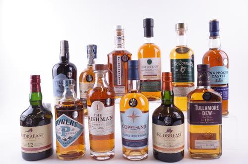 12 BOTTLES IRISH WHISKEY