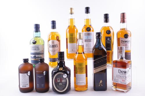 12 BOTTLES BLENDED SCOTCH WHISKY