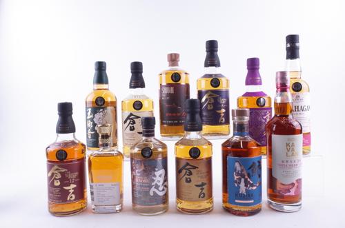 12 BOTTLES JAPANESE AND TAIWANESE WHISKY