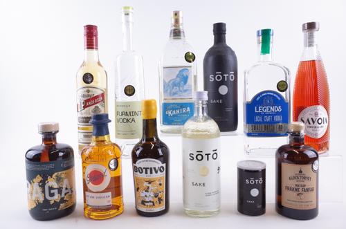 12 BOTTLES VARIOUS SPIRITS