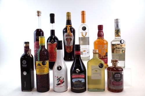 12 BOTTLES VARIOUS LIQUEURS