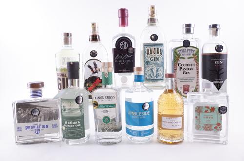 12 BOTTLES GIN