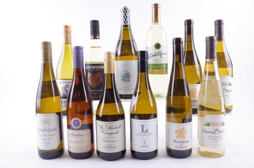 12 BOTTLES AMERICAN WHITE WINE