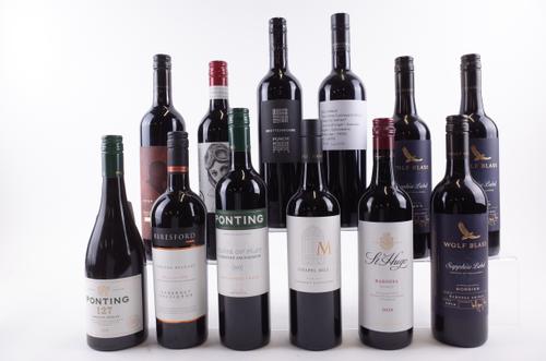 12 BOTTLES AUSTRALIAN RED WINE
